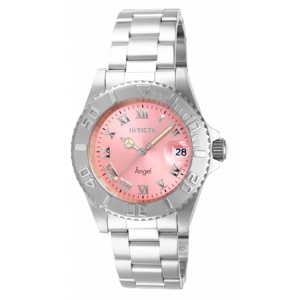 NWT Invicta 14360 Angel | 3-Hand | Pink | Women's Watch